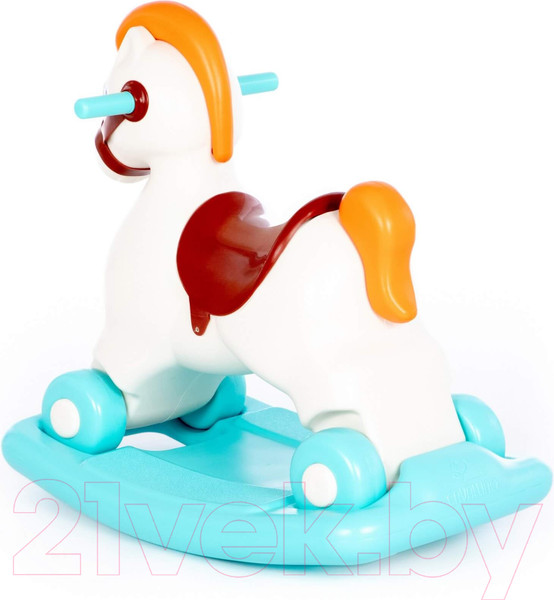 Изображение товара Качалка-каталка Полесье Пони Сафари / 96104 (бирюзовый)