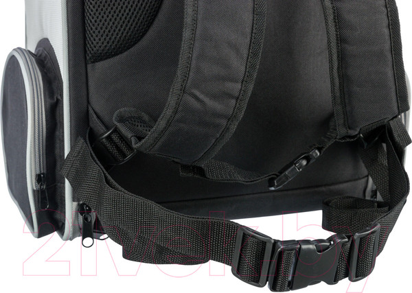 Изображение товара Рюкзак-переноска Trixie Backpack Chloe 28843 (светло-серый/черный)