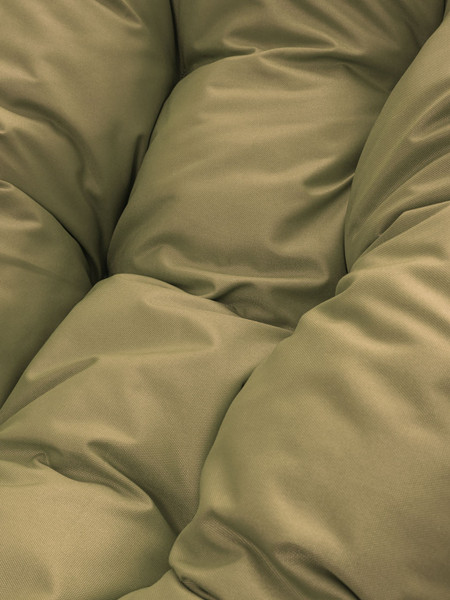 Изображение товара Кресло садовое M-Group Пончик / 12320101 (белый ротанг/бежевая подушка)