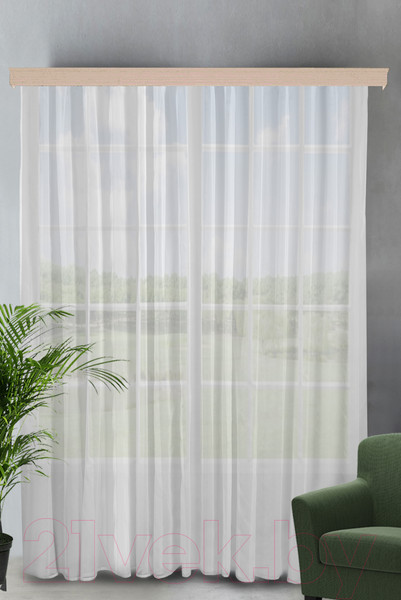 Изображение товара Гардина Велес Текстиль 300В (255x300, белый)