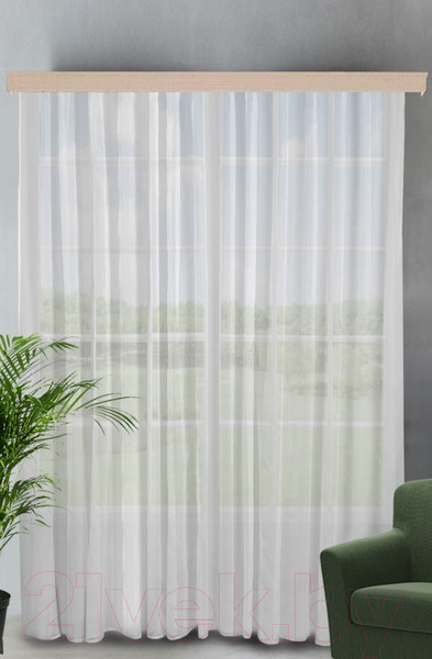 Изображение товара Гардина Велес Текстиль 400В (255x400, белый)