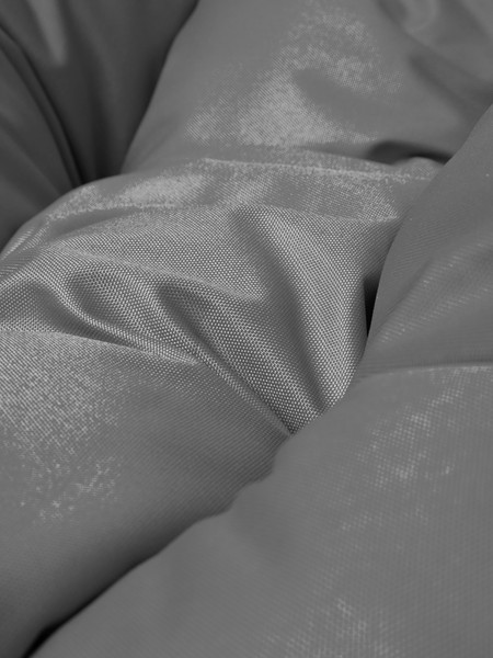 Изображение товара Кресло садовое M-Group Пончик / 12320209 (коричневый ротанг/серая подушка)