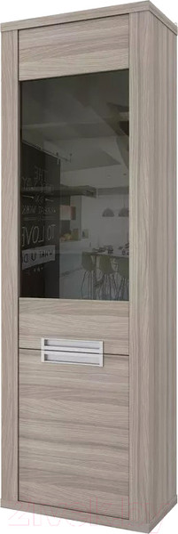 Изображение товара Шкаф с витриной Stolline Честерфилд / СТЛ.365.02 (шорвуд)