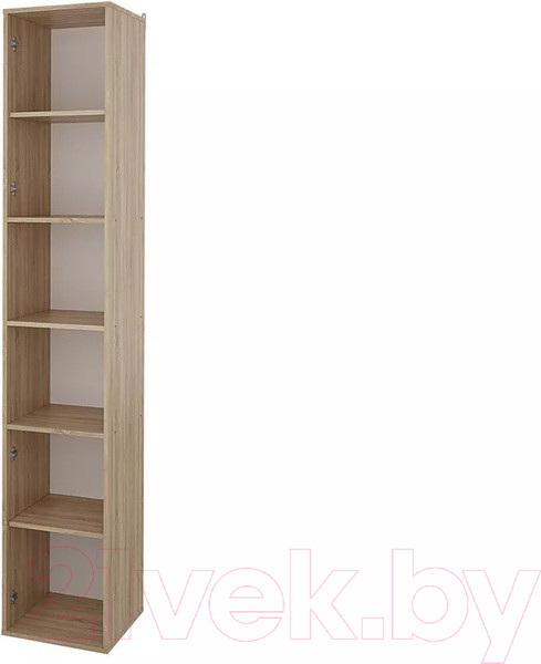 Изображение товара Шкаф-пенал Stolline Мика 2-х дверный / СТЛ.165.12 (дуб сонома/белый)