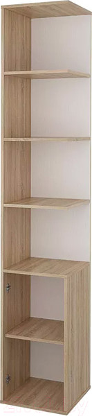 Изображение товара Стеллаж Stolline Мика / СТЛ.165.13 (дуб сонома/белый)