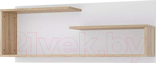 Изображение товара Полка Stolline Мика / СТЛ.165.17 (дуб сонома/белый)