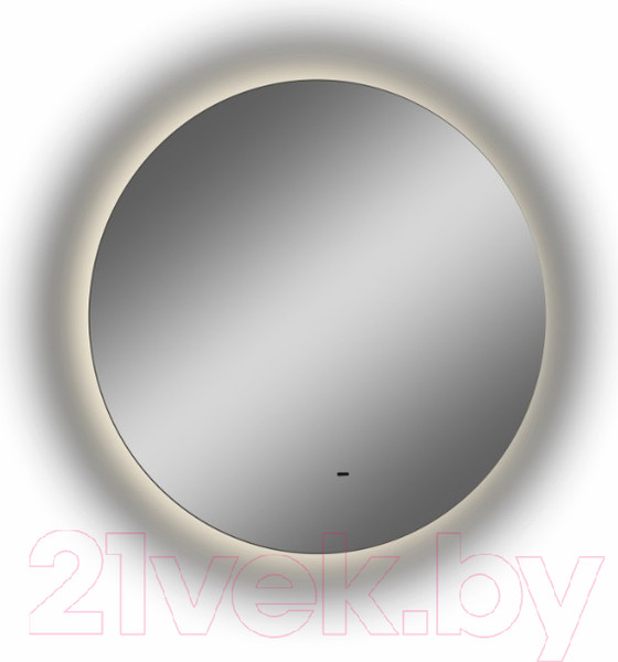 Изображение товара Зеркало Континент Ajour Led D 64.5 (часы, нейтральная подсветка)