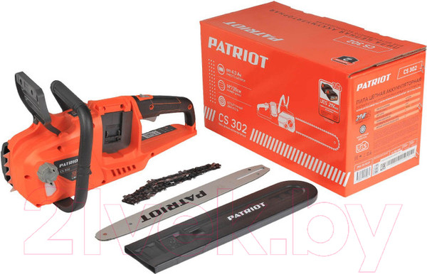 Изображение товара Пила цепная аккумуляторная PATRIOT CS 302