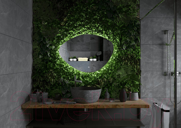 Изображение товара Зеркало Континент Alma Led 100x70 (с подогревом)