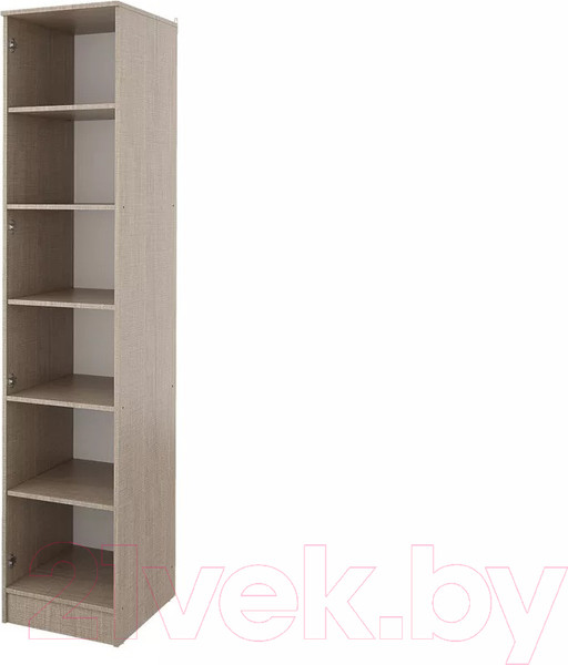 Изображение товара Шкаф-пенал Stolline Юта 1 дверный / СТЛ.359.02 (крослайн карамель/латте)