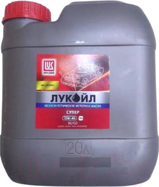 Изображение товара Моторное масло Лукойл Супер 10W40 SG/CD / 17363 (20л)