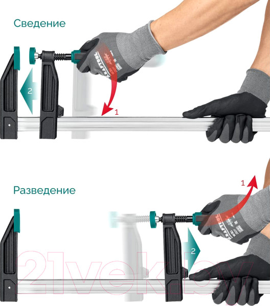 Изображение товара Струбцина Kraftool 32011-120-1000_z01