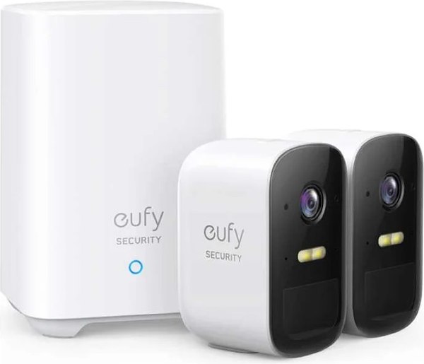 Изображение товара Комплект видеонаблюдения Eufy Уличная / EUF-T88313D2-WT (белый)