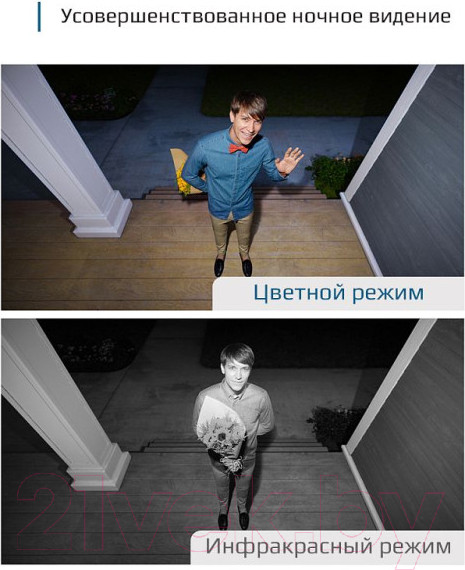 Изображение товара Комплект видеонаблюдения Eufy Уличная / EUF-T88313D2-WT (белый)