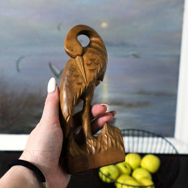 Изображение товара Статуэтка Брестская Фабрика Сувениров Аист / busel_bn (коричневый)