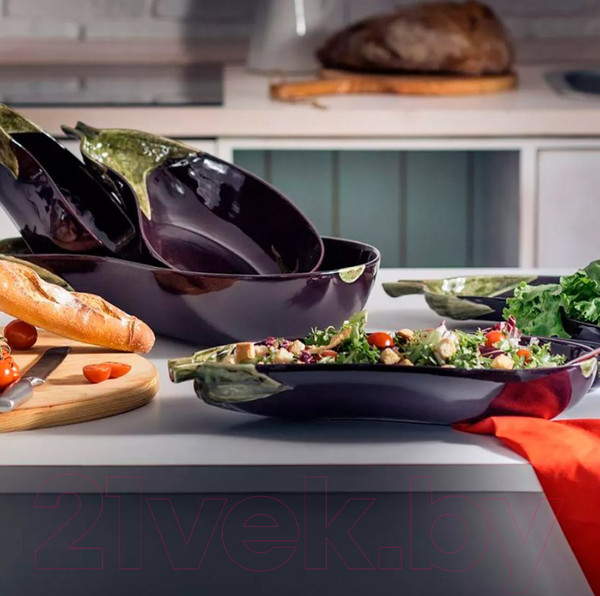 Изображение товара Салатник Bordallo Pinheiro Aubergine / BOR65018657