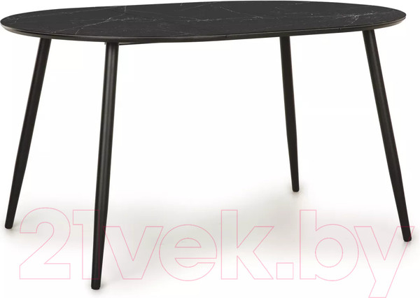 Изображение товара Обеденный стол Stolline Стенли (черный мрамор)