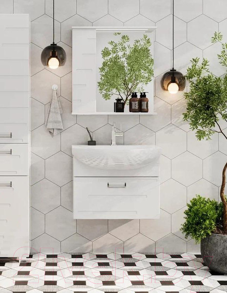 Изображение товара Тумба под умывальник Volna Joli 60.1Y Балтика (подвесная)