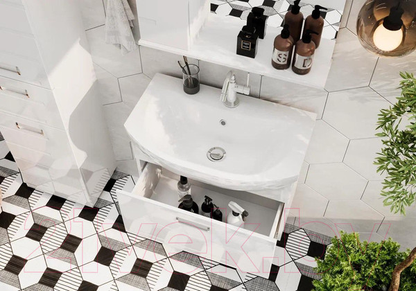 Изображение товара Тумба под умывальник Volna Joli 70.1Y Балтика (подвесная)