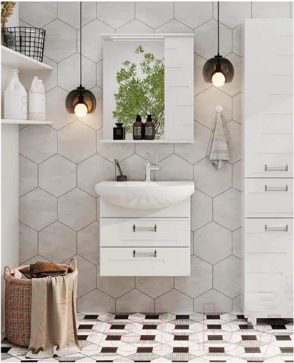 Изображение товара Тумба под умывальник Volna Joli 70.2Y Балтика (подвесная)