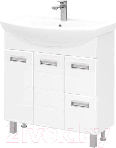 Изображение товара Тумба под умывальник Volna Joli 80.2D.2Y Балтика