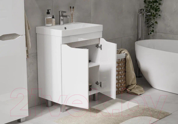 Изображение товара Тумба под умывальник Volna Lake 60.2D