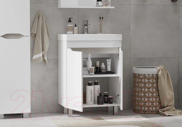 Изображение товара Тумба под умывальник Volna Lake 60.2D