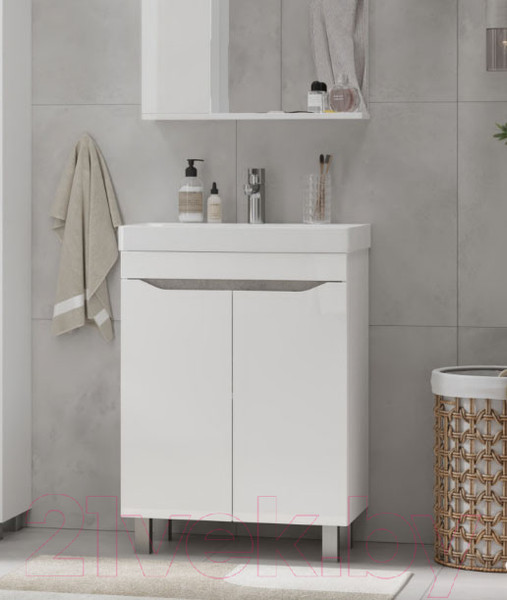 Изображение товара Тумба под умывальник Volna Lake 60.2D