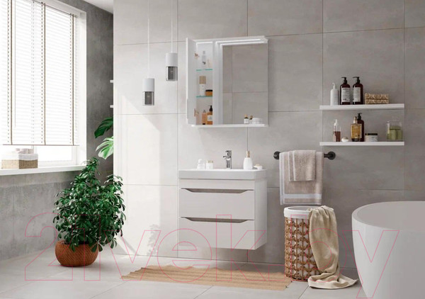 Изображение товара Тумба под умывальник Volna Lake 60.2Y (подвесная)