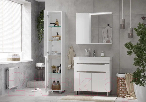 Изображение товара Тумба под умывальник Volna Lake 80.2D.1Y