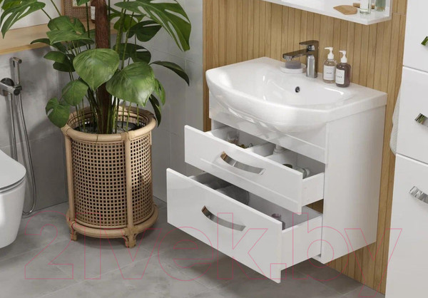 Изображение товара Тумба под умывальник Volna Onda 60.2Y Балтика (подвесная)