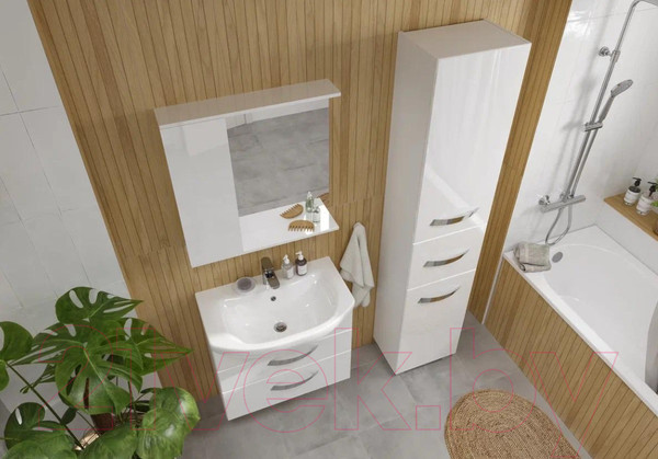 Изображение товара Тумба под умывальник Volna Onda 80.2Y Балтика (подвесная)