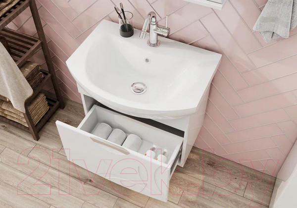 Изображение товара Тумба под умывальник Volna Adel 60.1Y Балтика (подвесная)