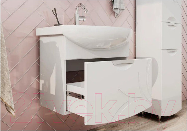 Изображение товара Тумба под умывальник Volna Adel 60.1Y Балтика (подвесная)