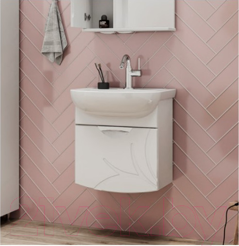 Изображение товара Тумба под умывальник Volna Adel 60.1Y Балтика (подвесная)