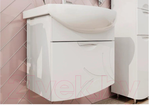 Изображение товара Тумба под умывальник Volna Adel 60.1Y Балтика (подвесная)