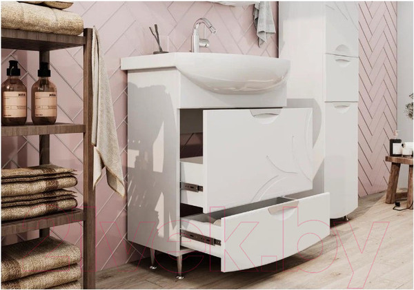 Изображение товара Тумба под умывальник Volna Adel 60.2Y Балтика