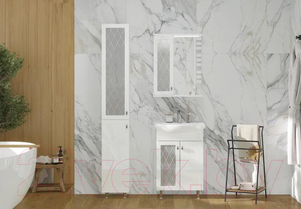 Изображение товара Тумба под умывальник Volna Milena 55.2D Балтика