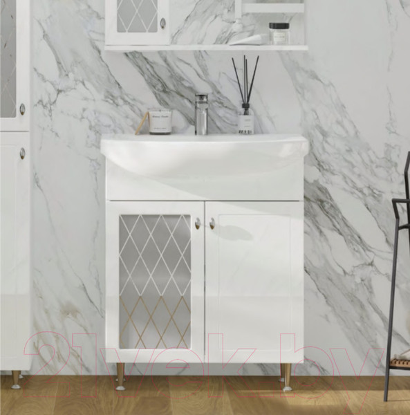 Изображение товара Тумба под умывальник Volna Milena 70.2D Балтика