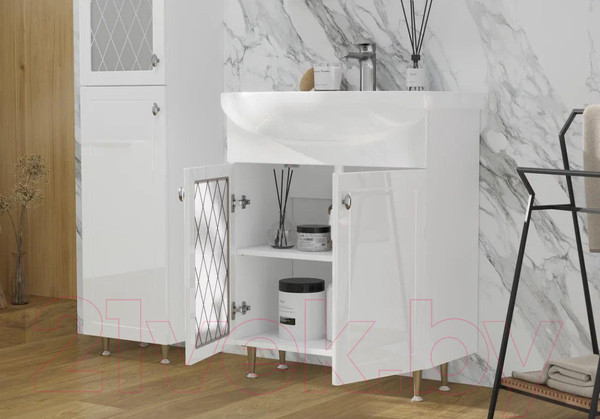Изображение товара Тумба под умывальник Volna Milena 70.2D Балтика
