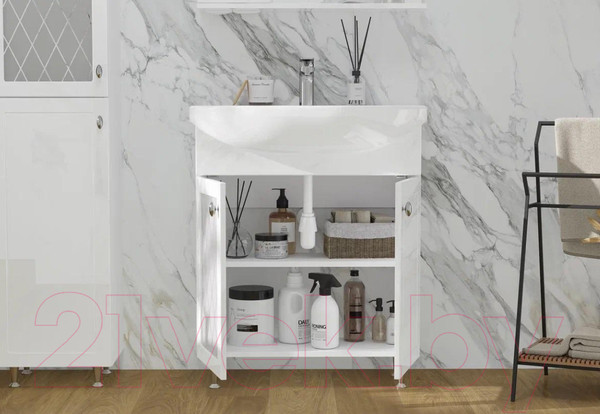 Изображение товара Тумба под умывальник Volna Milena 70.2D Балтика