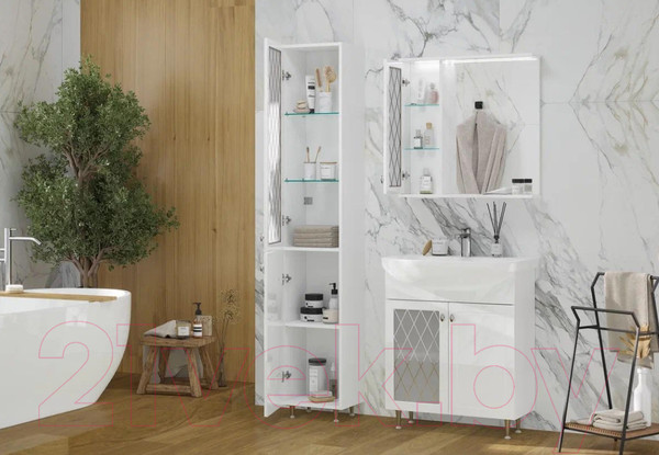 Изображение товара Тумба под умывальник Volna Milena 70.2D Балтика