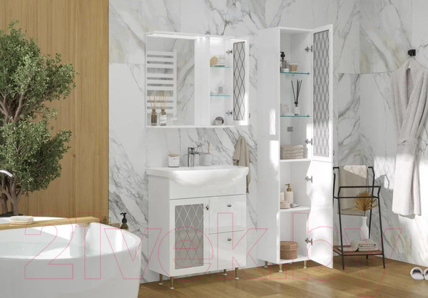 Изображение товара Тумба под умывальник Volna Milena 70.1D.2Y Балтика