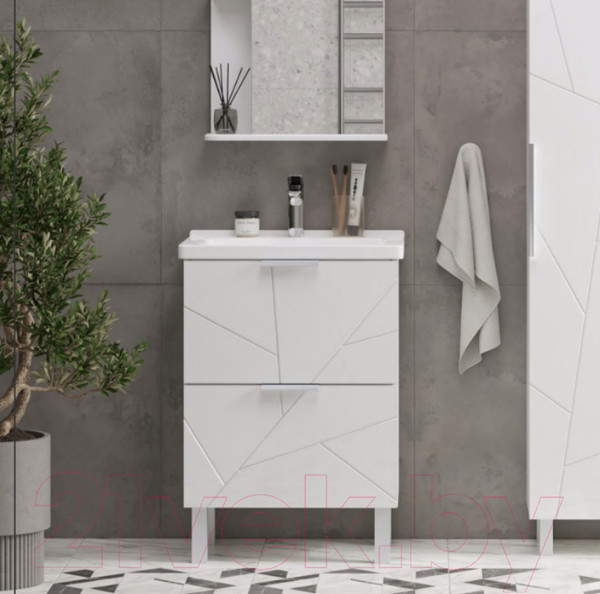 Изображение товара Тумба под умывальник Volna Twing 70.2Y Миранда (белый)