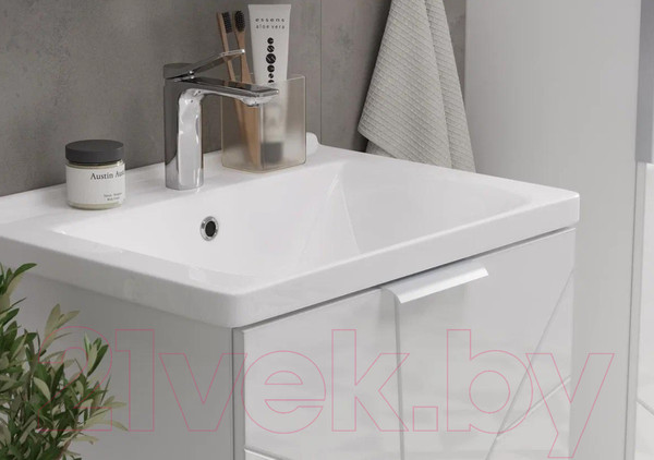 Изображение товара Тумба под умывальник Volna Twing 70.2Y Миранда (белый)