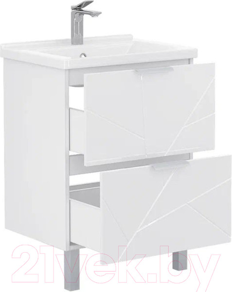 Изображение товара Тумба под умывальник Volna Twing 80.2Y Миранда (белый)