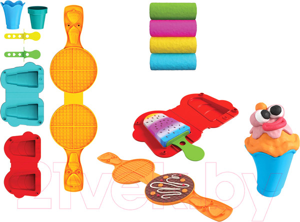 Изображение товара Набор для лепки Aяt Craft Вафли и мороженое 03556/ОР