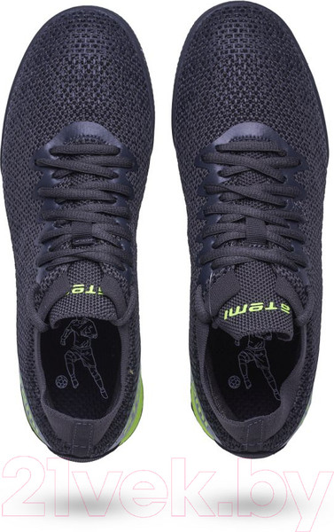 Изображение товара Бутсы футбольные Atemi Indoor Kids SBA-003 (серый/ярко-салатовый, р-р 35)