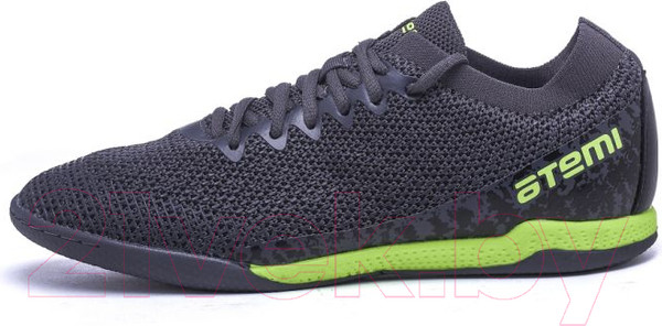 Изображение товара Бутсы футбольные Atemi Indoor Kids SBA-003 (серый/ярко-салатовый, р-р 35)