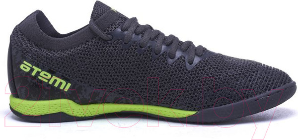 Изображение товара Бутсы футбольные Atemi Indoor Kids SBA-003 (серый/ярко-салатовый, р-р 30)